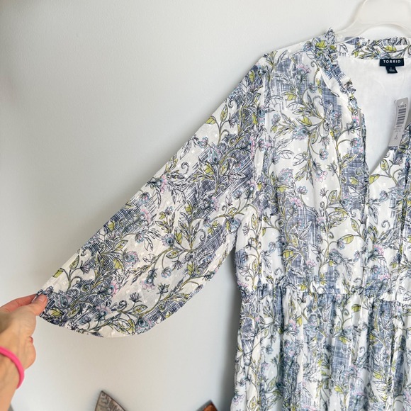 M7 NWT Torrid Plus Size Mini Clip Dot Front Keyhole 2X
Dress - Picture 6 of 9